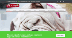 Desktop Screenshot of portumascota.com